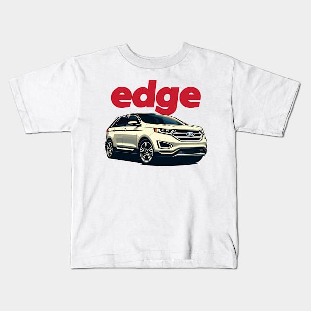 Ford Edge Kids T-Shirt by Vehicles-Art